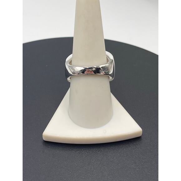 EA Ross Simons Sterling White Agate Rhodolite Pink Rose Quartz Ring Sz 9.5 - Picture 4 of 8